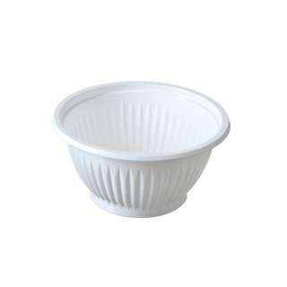 MTRADE Disposable 7 Oz PP White Plastic Bowl