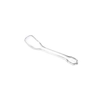 MTRADE Disposable 4 Inch Clear Plastic Ice Cream Spoon