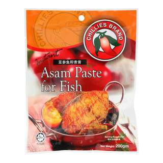 Chillies Instant Curry Asam Fish Paste Chillies Instant Curry Asam Fish Paste