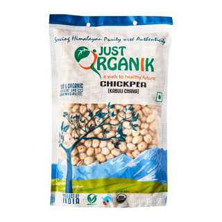 Just Organik Organic Kabuli Channa (Chick Pea)