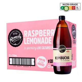 Remedy Organic Kombucha - Raspberry Lemonade