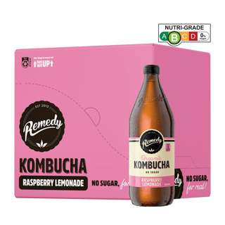 Remedy Organic Kombucha - Raspberry Lemonade