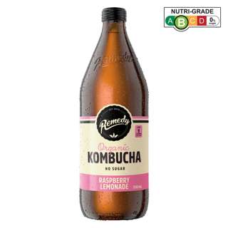 Remedy Organic Kombucha - Raspberry Lemonade Remedy Organic Kombucha - Raspberry Lemonade