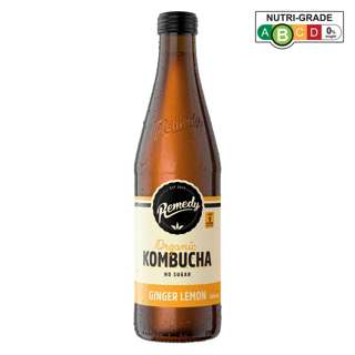Remedy Organic Kombucha - Ginger & Lemon