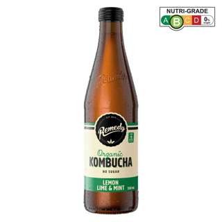 Remedy Organic Kombucha - Lemon Lime Mint