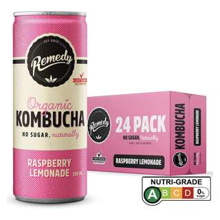 Remedy Organic Kombucha - Raspberry Lemonade