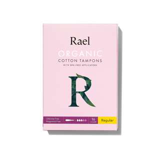 Rael Tampons with BPA-free Applicator - Regular