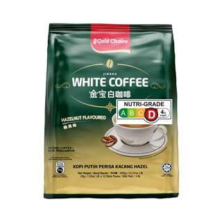 Gold Choice Instant White Coffee - Hazelnut