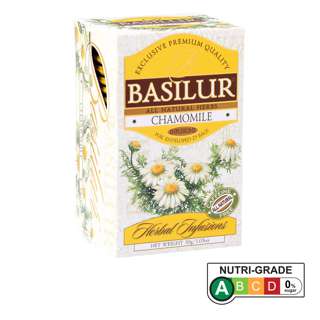 Basilur Caffeine-free All Natural Camomile Herbal Infusions