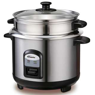 PowerPac Rice Cooker 1.0L Stainless Steel Inner Pot (PPRC31)