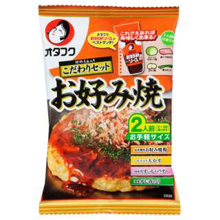 Otafuku Okonomiyaki Kodawari Cook Set (Flour And Sauce Set) Otafuku Okonomiyaki Kodawari Cook Set (Flour And Sauce Set)