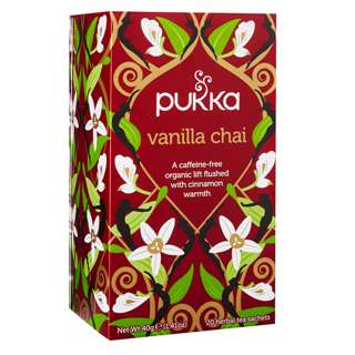 Pukka Organic Vanilla Chai Tea 20 Tea Bag
