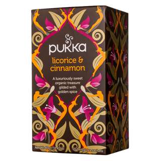 Pukka Organic Liquorice & Cinnamon Tea 20 Tea Bag