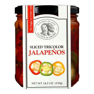 Kitchen & Love Sliced Tri-color Jalepenos