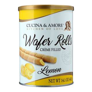 Kitchen & Love Lemon Rolled Wafers
