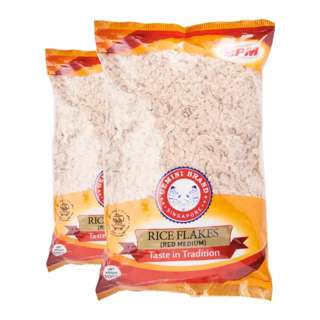 Gemini Brand Brown Red Poha (Brown Red Rice Flakes)