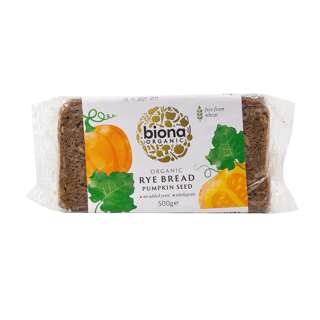 Biona Organic Rye & Pumpkin seed Bread Biona Organic Rye & Pumpkin seed Bread