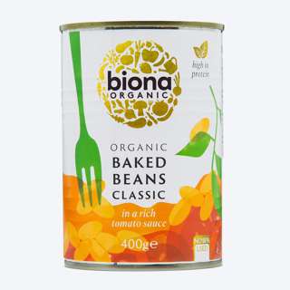 Biona Organic Baked Beans in Tomato Sauce