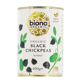 Biona Organic Black Chick Peas