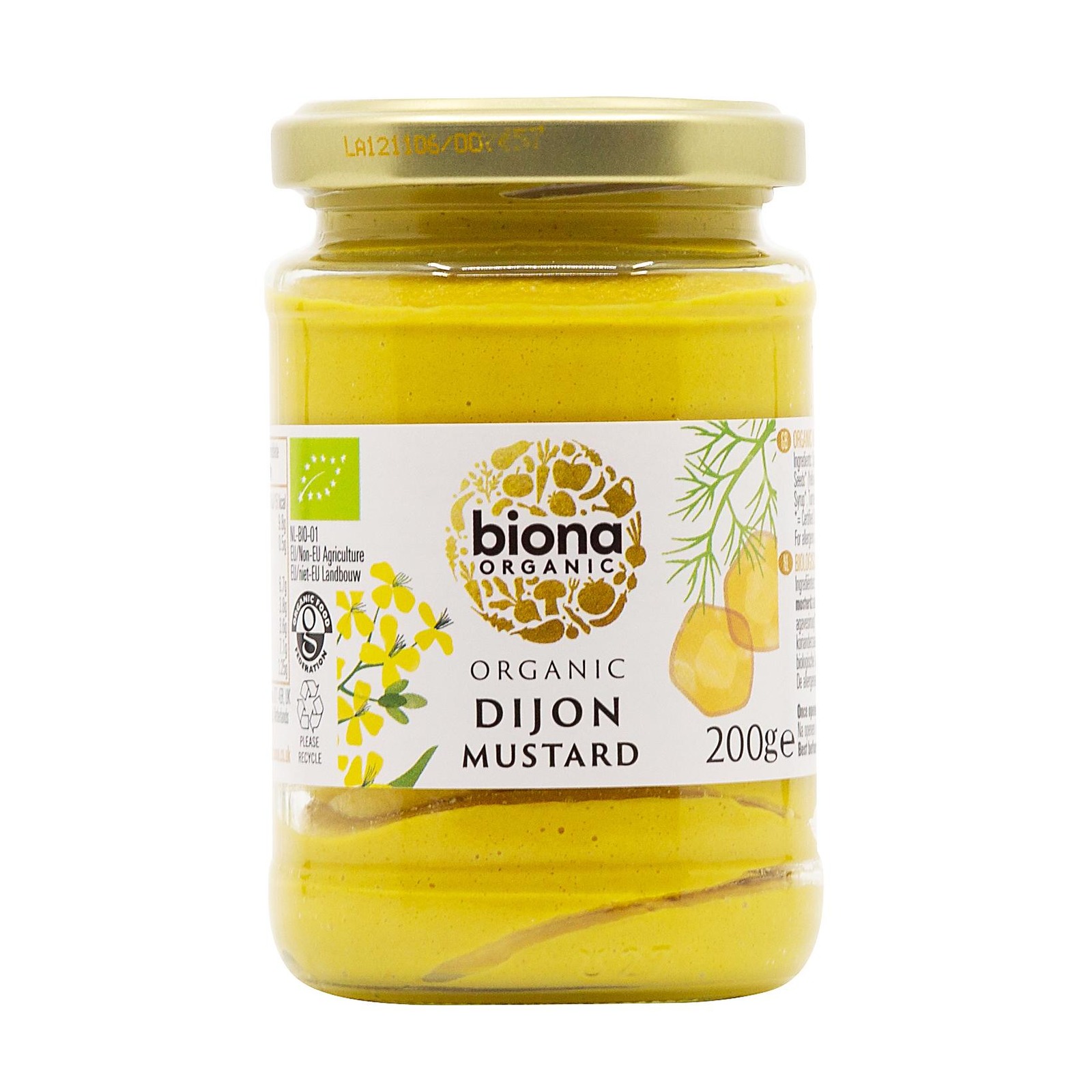 Biona Organic Dijon Mustard NTUC FairPrice