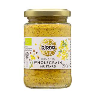 Biona Organic Wholegrain Mustard
