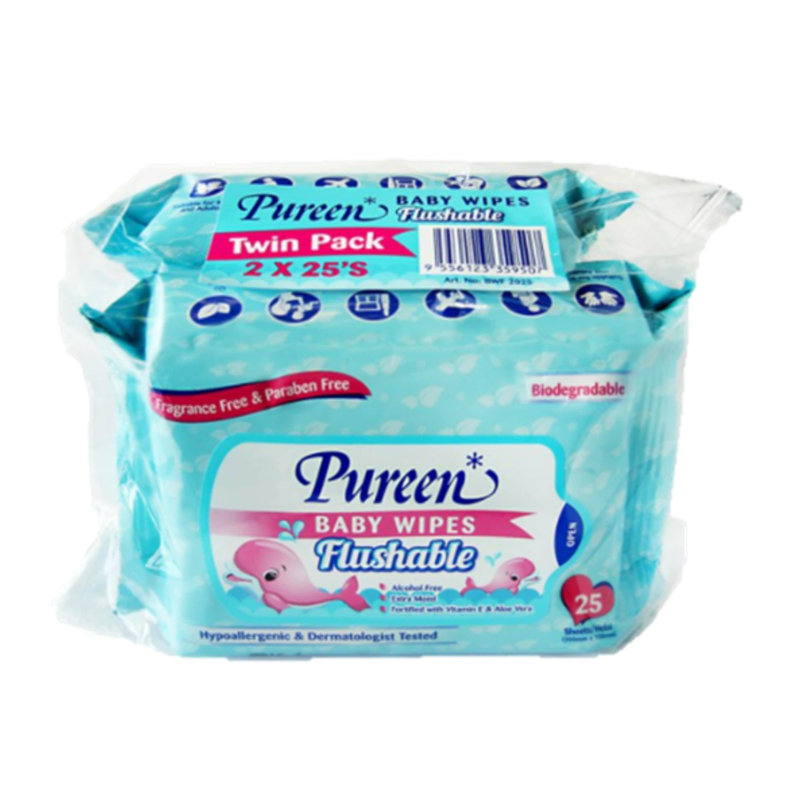 flushable diaper wipes