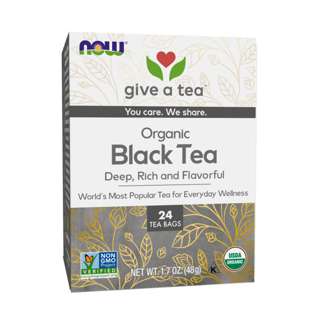 Now Foods Black Tea Bags Organic