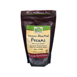 Now Foods Real Food Honey Roasted Pecans
