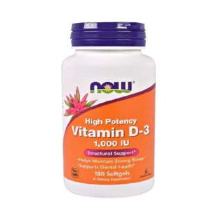 Now Foods Vitamin D-3 1000 iu