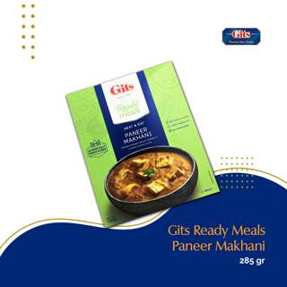 Gits Heat & Eat - Paneer Makhani 285G -- By Dashmesh Gits Heat & Eat - Paneer Makhani 285G -- By Dashmesh
