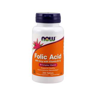 Now Foods Folic Acid with Vitamin B-12