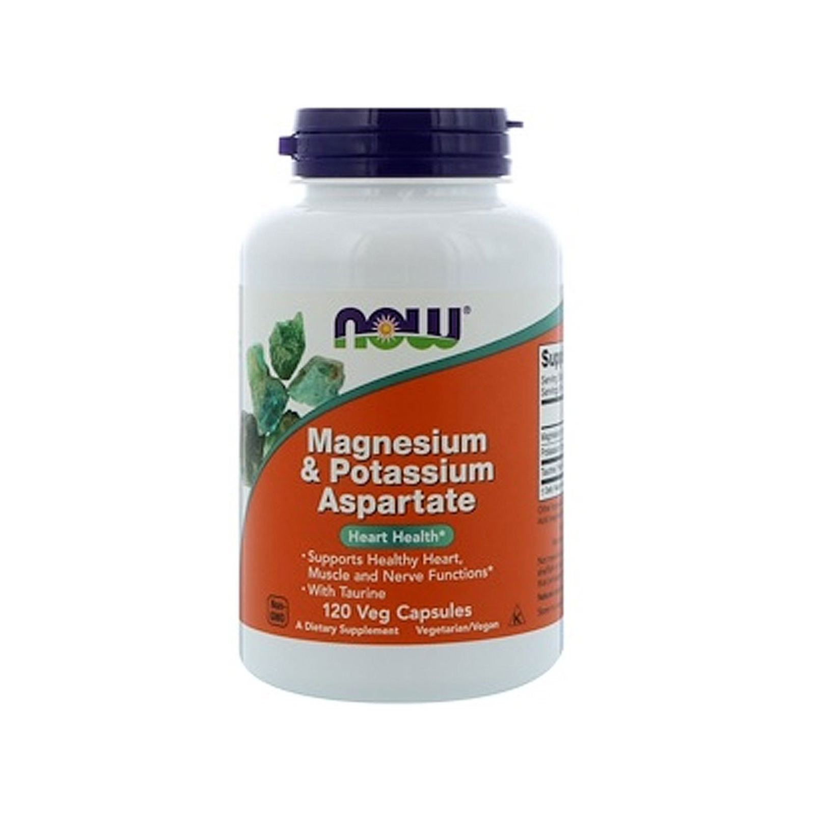 Now Foods Magnesium & Potassium Aspartate