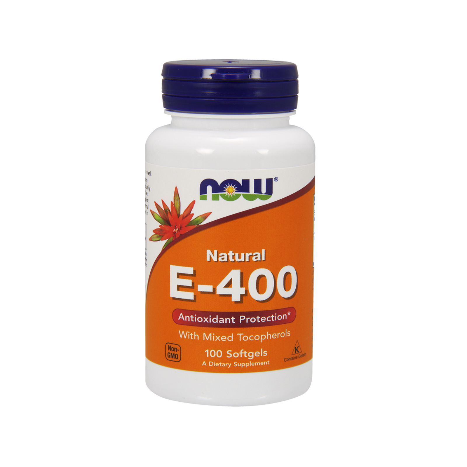 NOW Foods Natural E-400 with Mixed Tocopherols