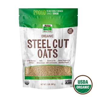 Now Foods Organic Steel Cut Oats Now Foods Organic Steel Cut Oats