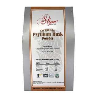 Slym Organic Pure Psyllium Husk 99% 100g