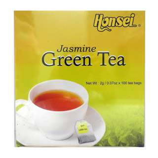 Honsei Jasmine Green Tea Bag (100 Tea bags)