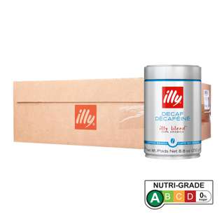 illy Whole Bean Decaffeinated Classico Coffee – Medium Roast