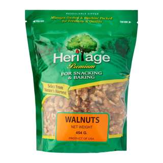 Heritage Raw Whole Walnut