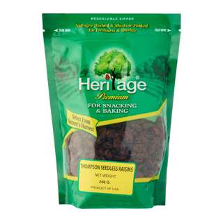Heritage Black Raisins