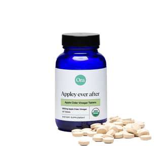Ora Organic Appley Ever After Apple Cider Vinegar Tablets