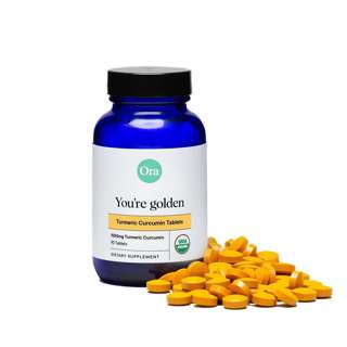 Ora Organic You're Golden Turmeric Curcumin Pills
