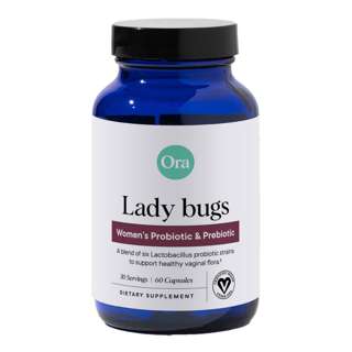Ora Organic Lady Bugs Probiotics for Women & Vaginal Health