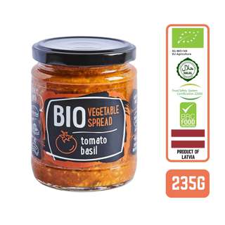 Rudolfs Organic Vegetable spread - Tomato & Basil x6