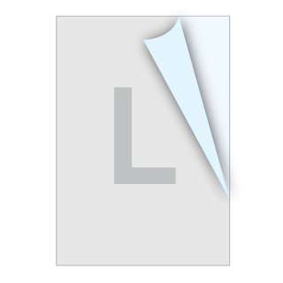 Alfax 22L L-Shape Clear Holder A4 Alfax 22L L-Shape Clear Holder A4