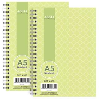 Alfax A580 Ring Note Book A5 - 80pages