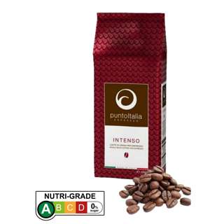 Punto Italia Espresso Intenso 60% Arabica Coffee Beans