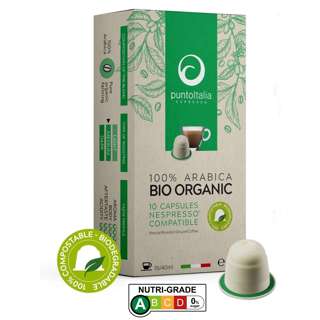 Punto Italia Espresso Nespresso Coffee Pods Organic Arabica Punto Italia Espresso Nespresso Coffee Pods Organic Arabica