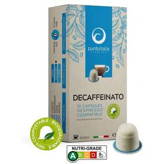 Punto Italia Espresso Nespresso Coffee Pods Decaffeinato