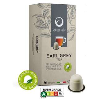 Punto Italia Espresso Nespresso Tea Pods Earl Grey