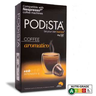 Podista Aromatico Nespresso Coffee Pods